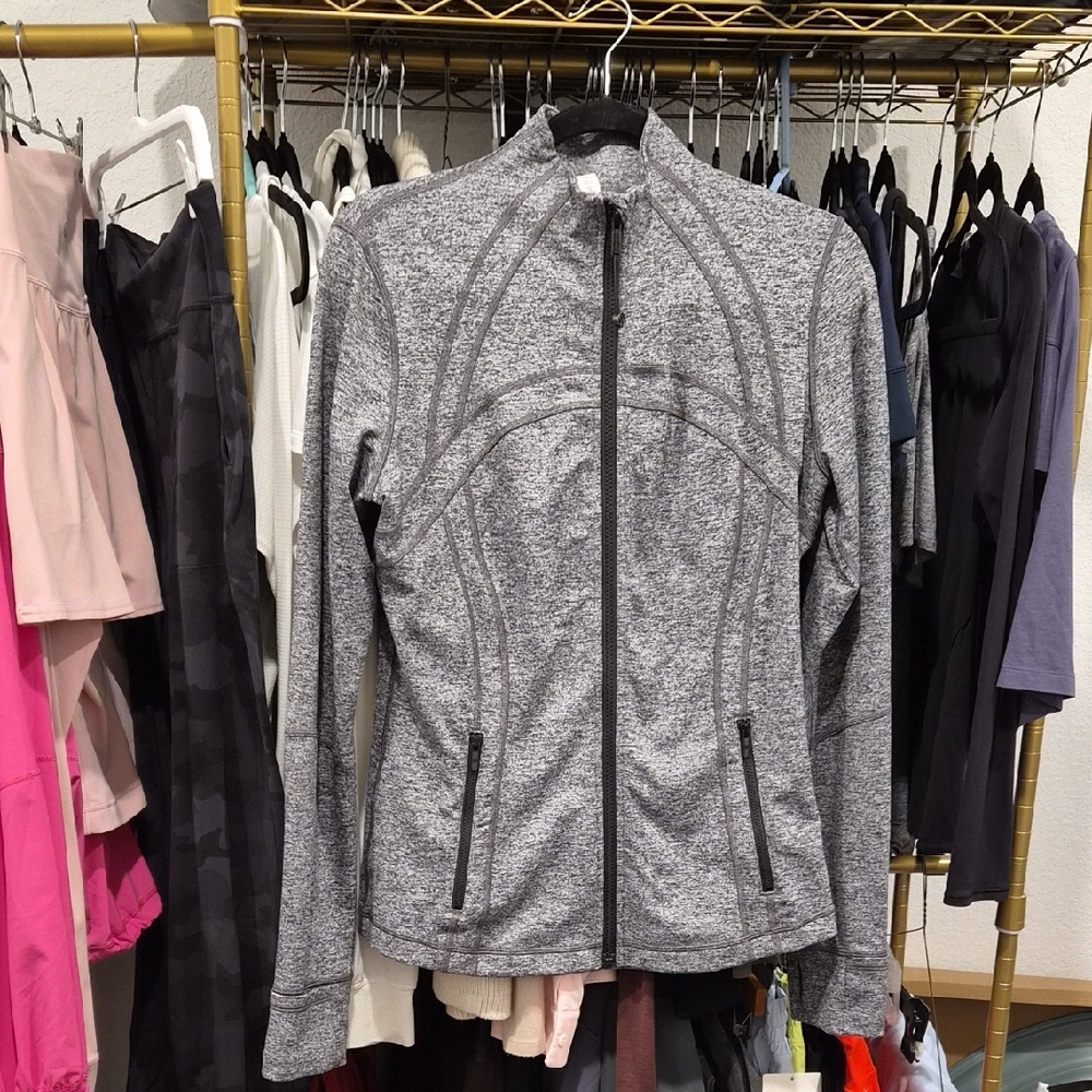 lululemon athletica Women's Heathered Gray Utility Jacket